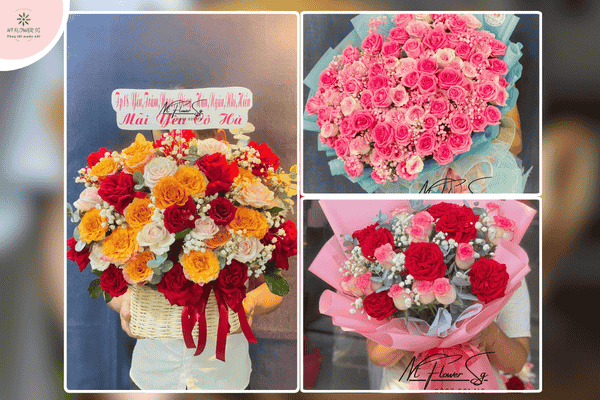 Tặng hoa ngày 99 – ngày đôi hạnh phúc, ngày đẹp để tỏ tình (1)